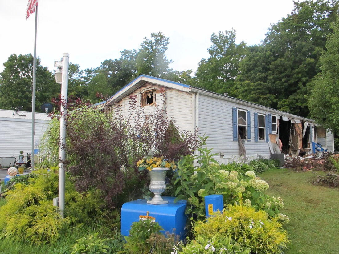 Woman Displaced After Suspected Lightning Strike Sparks Fire News